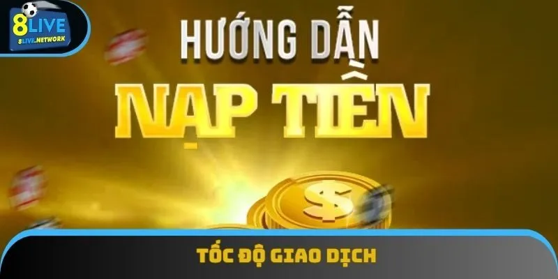 Tốc độ nhanh chóng trong quá trình xử lý giao dịch