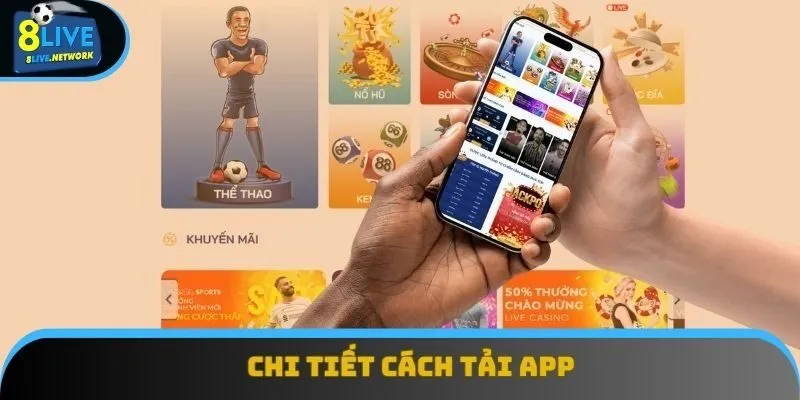 Chi tiết cách tải app